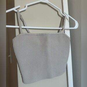 Aritzia Babaton Knit Crop Top